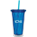 16 Oz. Blue Spirit Optic, Tumbler